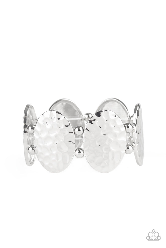 Radial Reflections (Silver Bracelet) by Paparazzi Accessories