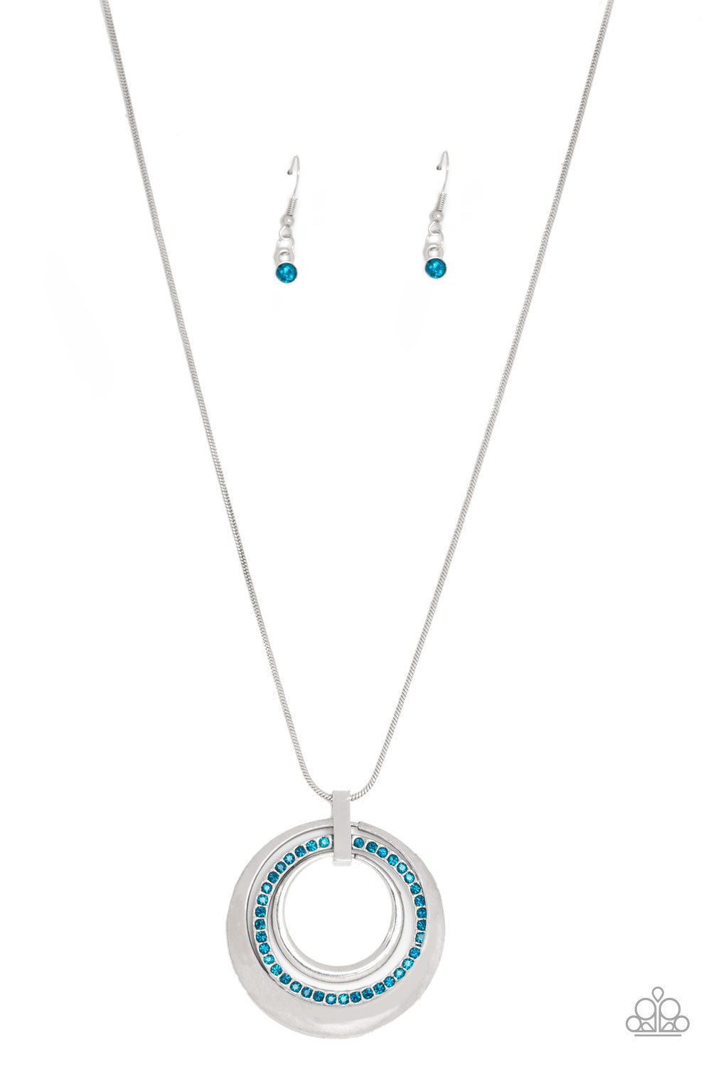 Gather Around Gorgeous (Blue Necklace) by Paparazzi Accessories