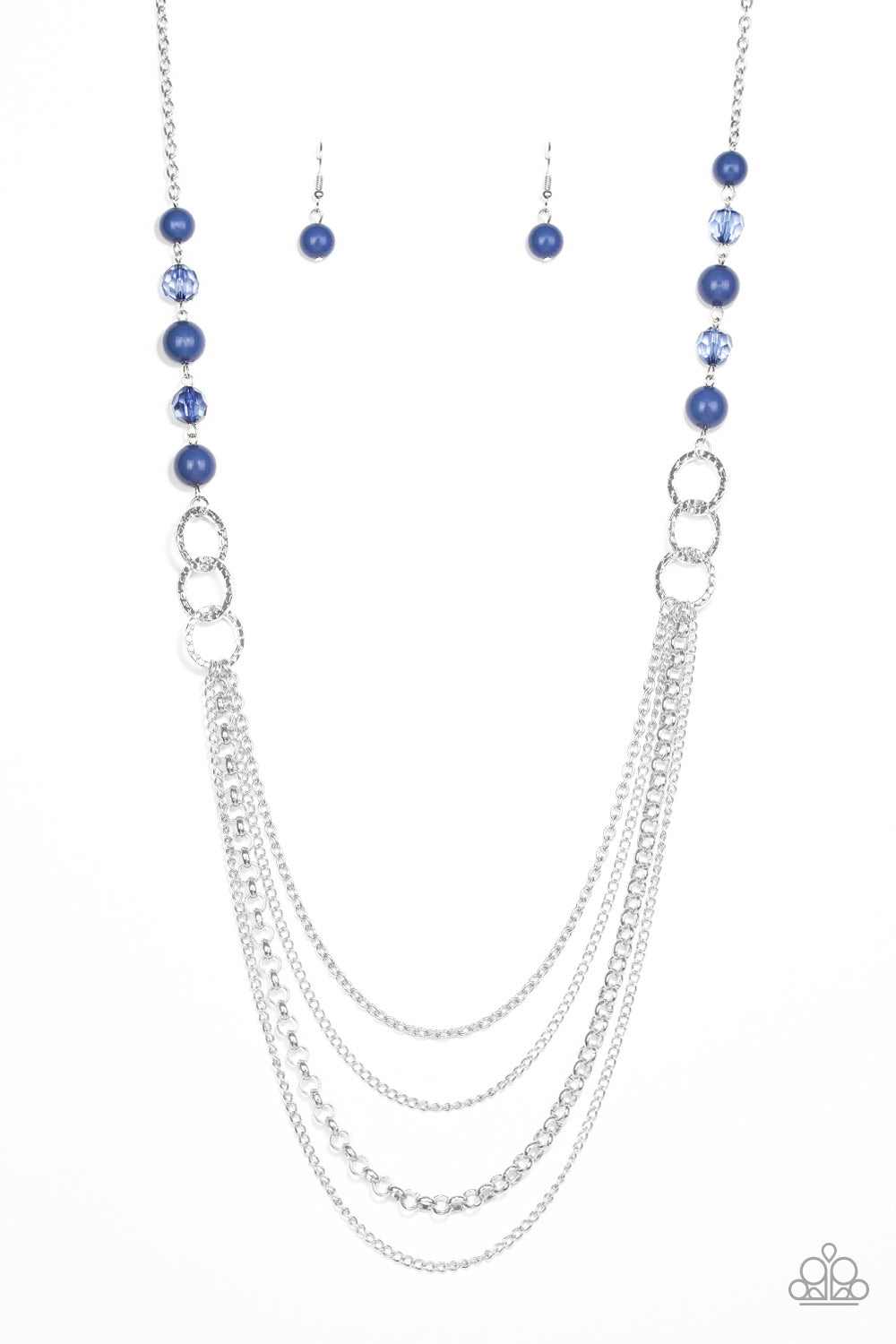 Vividly Vivid (Blue Necklace) by Paparazzi Accessories