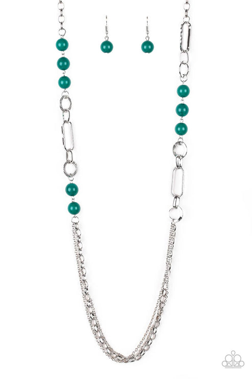 Cache Me Out (Green Necklace) by Paparazzi Accessories