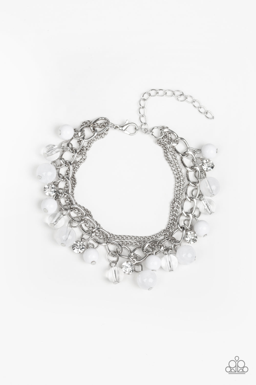 Let Me Sea (White Bracelet) by Paparazzi Accessories