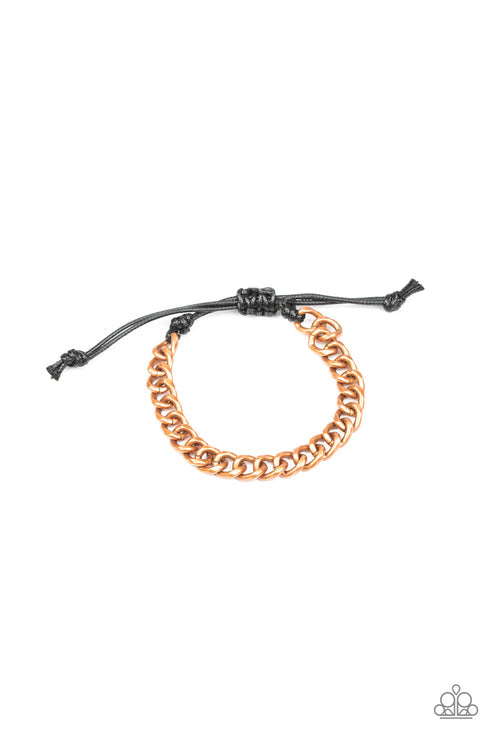 Blitz (Copper Bracelet) by Paparazzi Accessories