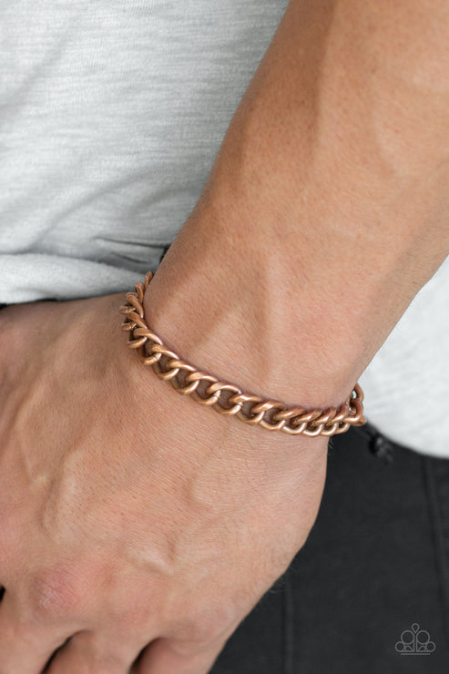 Blitz (Copper Bracelet) by Paparazzi Accessories