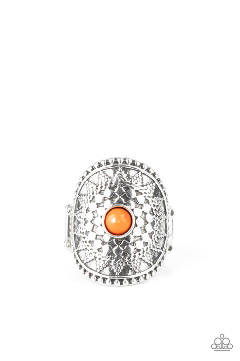 Mohave Rays (Orange Ring) by Paparazzi Accessories