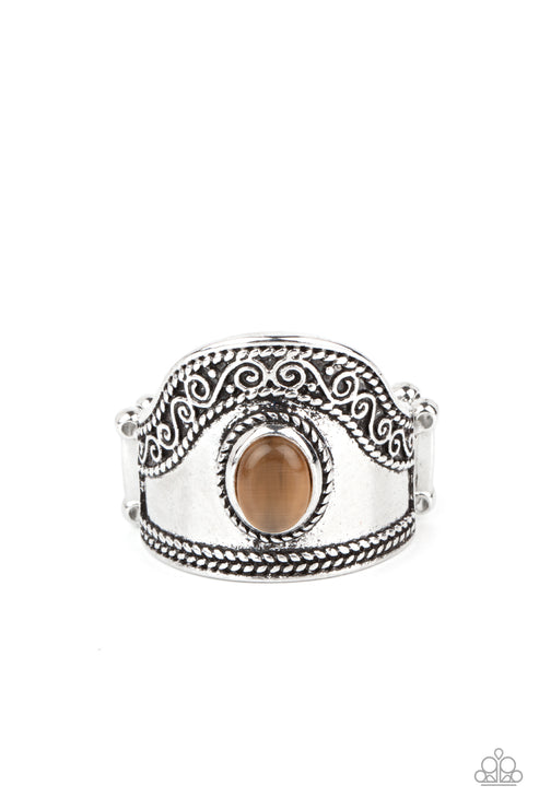 Dreamy Definition (Brown Ring) by Paparazzi Accessories