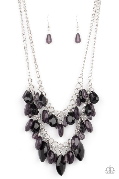 Midsummer Mixer (Black Necklace) by Paparazzi Accessories