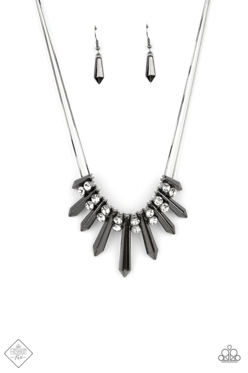 Dangerous Dazzle (Black Necklace) by Paparazzi Accessories