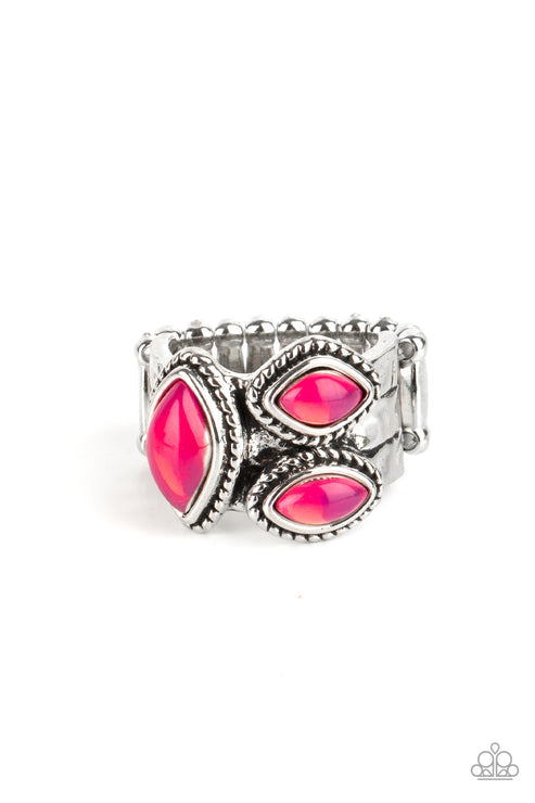 The Charisma Collector (Pink Ring) by Paparazzi Accessories