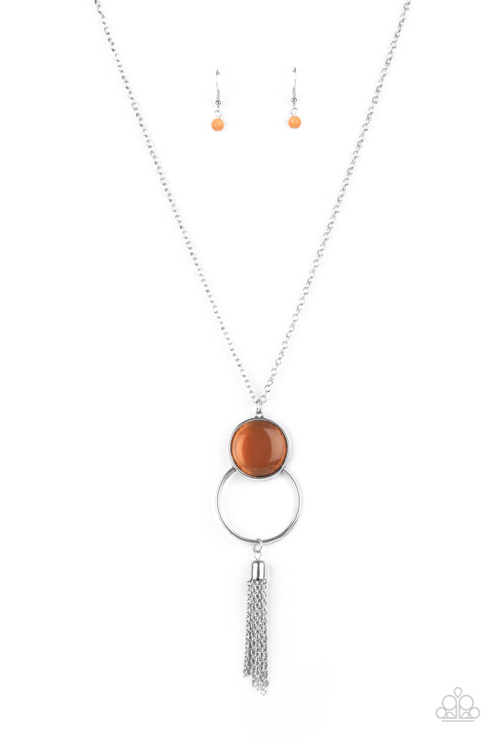 Nice To Glow You (Orange Necklace) by Paparazzi Accessories