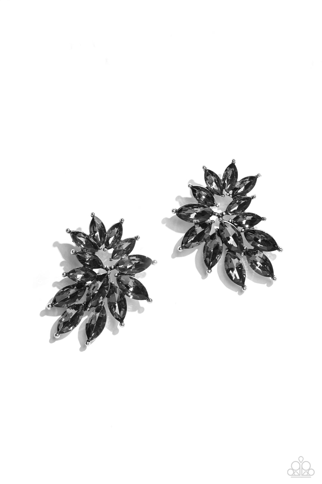 Fire Hazard (Silver Earrings) by Paparazzi Accessories