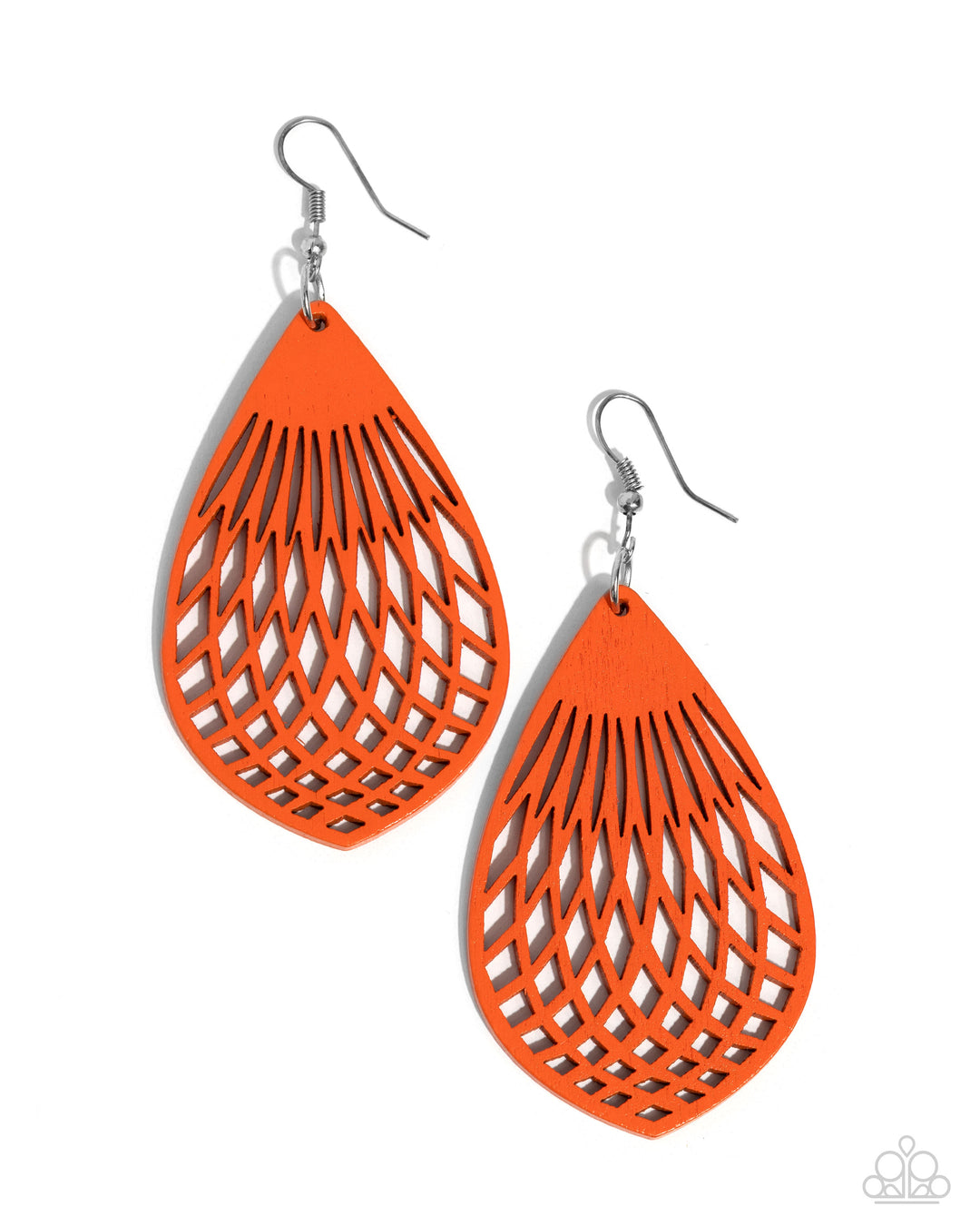 Caribbean Coral (Orange Earrings) by Paparazzi Accessories