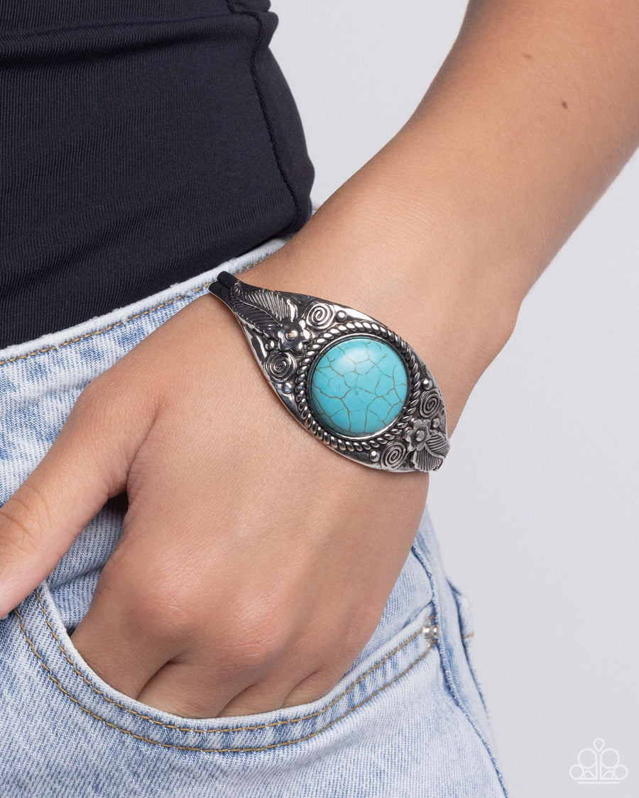 Whimsically Winslow (Blue Bracelet) by Paparazzi Accessories