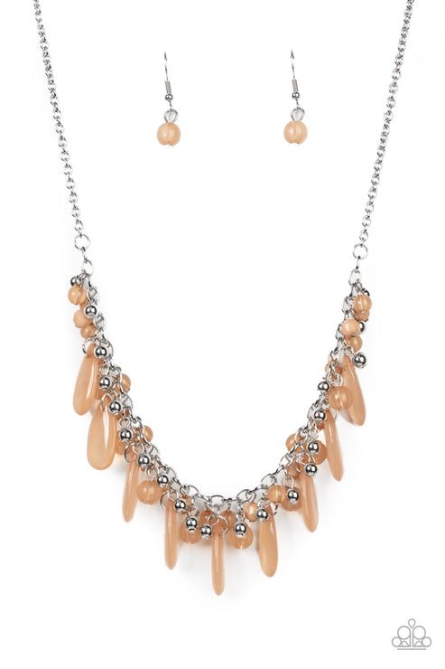 Bahama Mama Mode (Brown Necklace) by Paparazzi Accessories