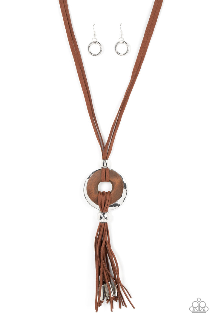 Artisans And Crafts (Brown Necklace) by Paparazzi Accessories