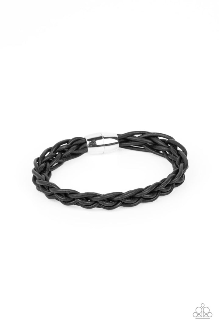 Cattle Ranch (Black Bracelet) by Paparazzi Accessories