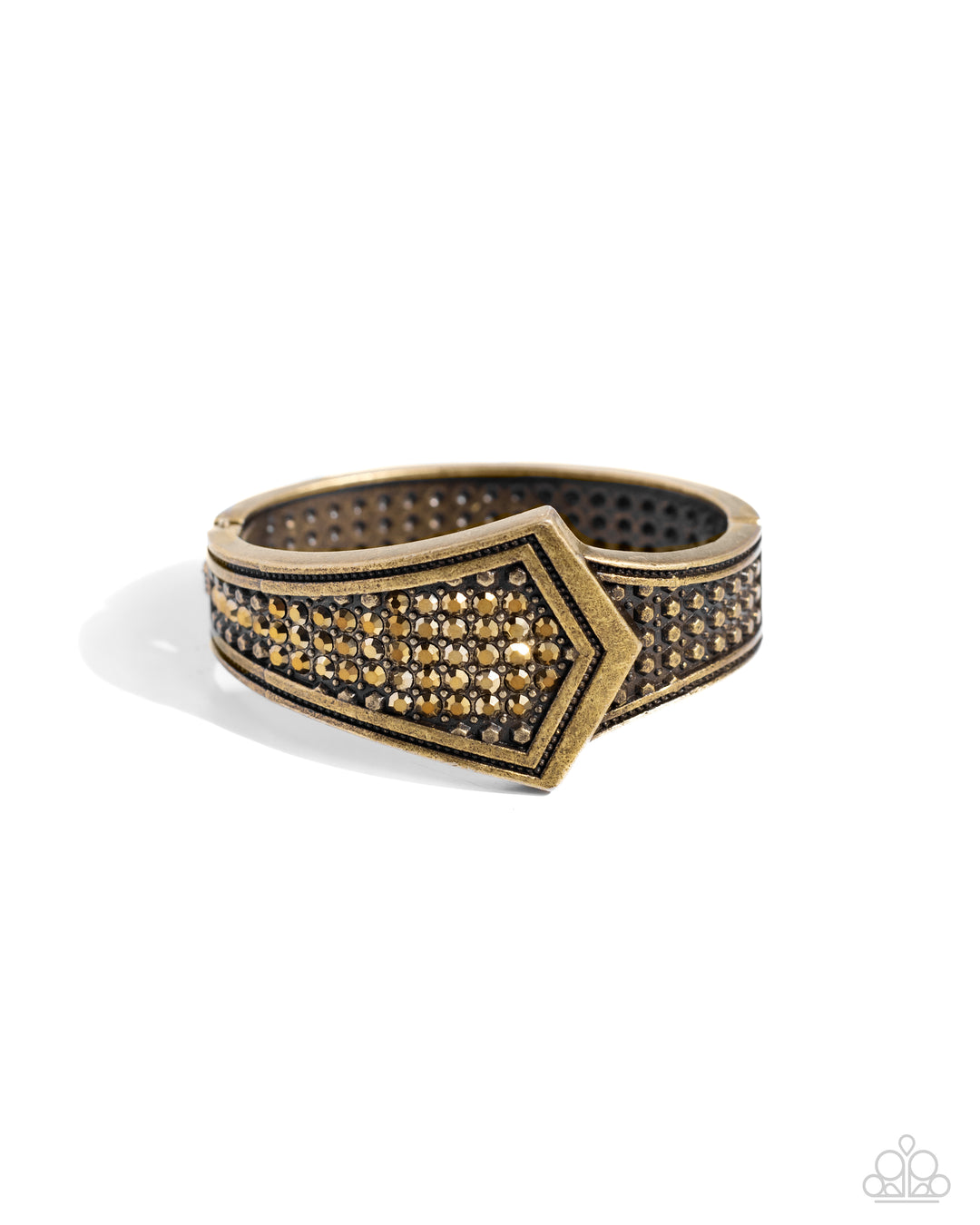 Order Of The Arrow (Brass Bracelet) by Paparazzi Accessories