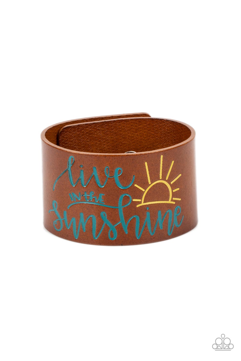 Sunshine Season (Blue Bracelet) by Paparazzi Accessories