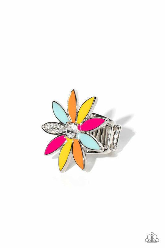 Lily Lei (Multicolored Ring) by Paparazzi Accessories