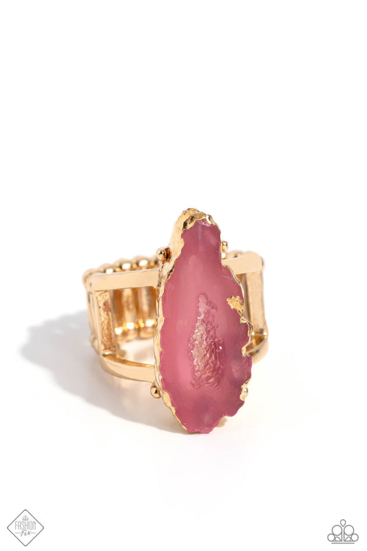 Mineral Masterpiece (Pink Ring) by Paparazzi Accessories