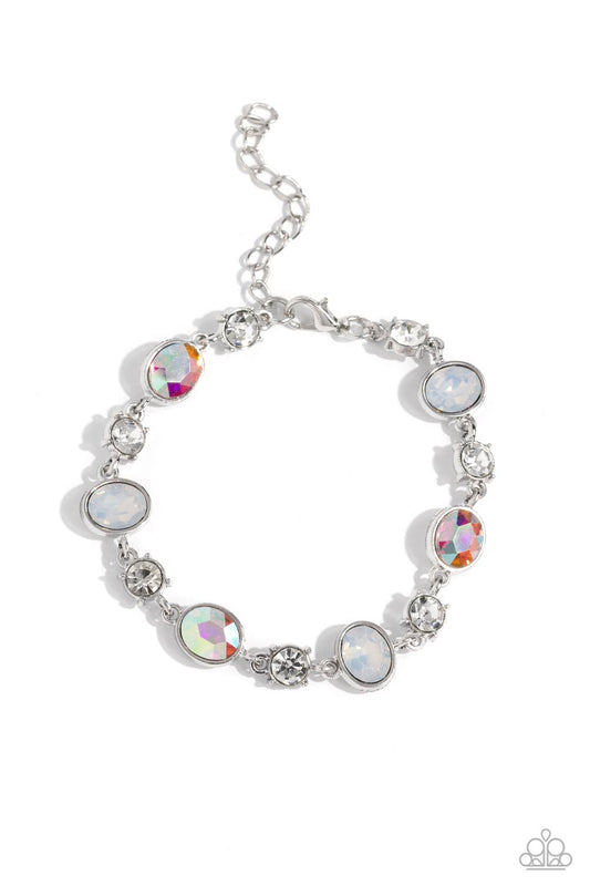 Ethereal Empathy (White Bracelet) by Paparazzi Accessories