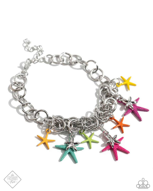 Dancing With The Starfish (Multicolored Bracelet) by Paparazzi Accessories