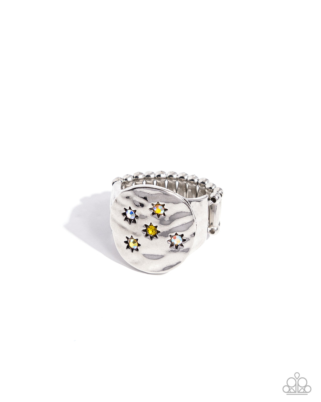 Starry Serenade (Yellow Ring) by Paparazzi Accessories