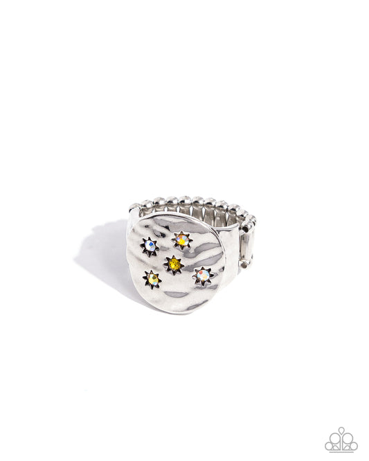 Starry Serenade (Yellow Ring) by Paparazzi Accessories