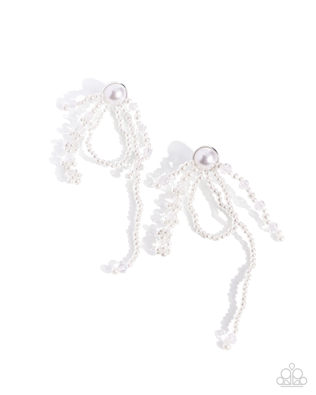 Promising Pearls (White Earrings) by Paparazzi Accessories