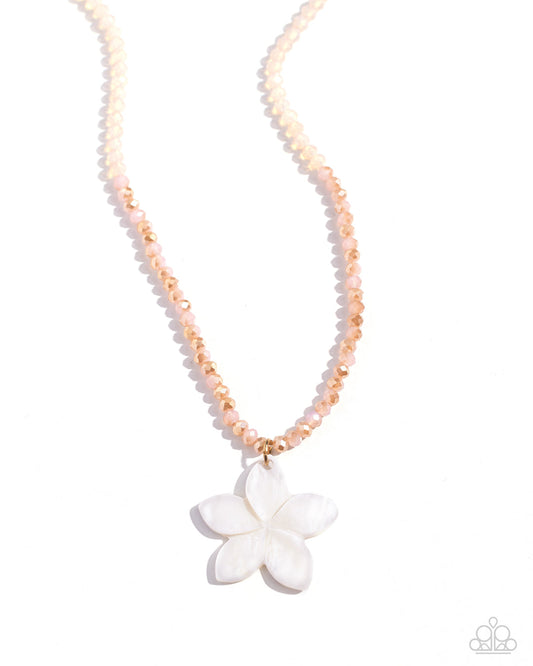 Handcrafted Hawaiian (Pink Necklace) by Paparazzi Accessories