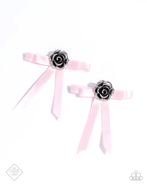 Coquettish Candidate (Pink Earrings) by Paparazzi Accessories