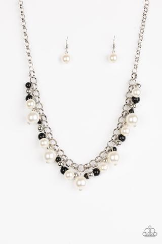 The Upstater (Black Necklace) by Paparazzi Accessories