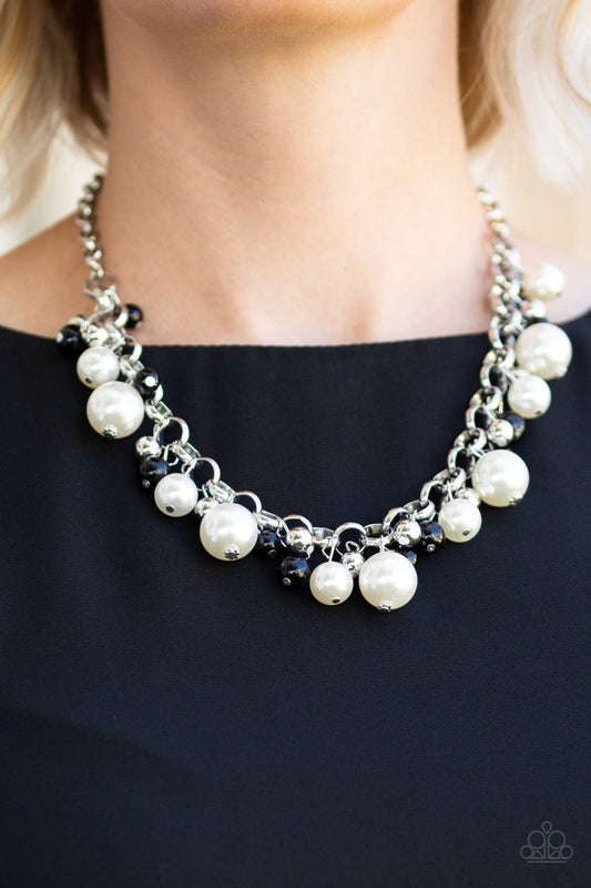 The Upstater (Black Necklace) by Paparazzi Accessories