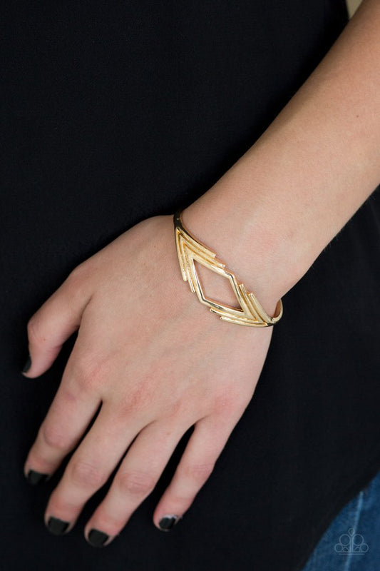 In Total De-Nile (Gold Bracelet) by Paparazzi Accessories