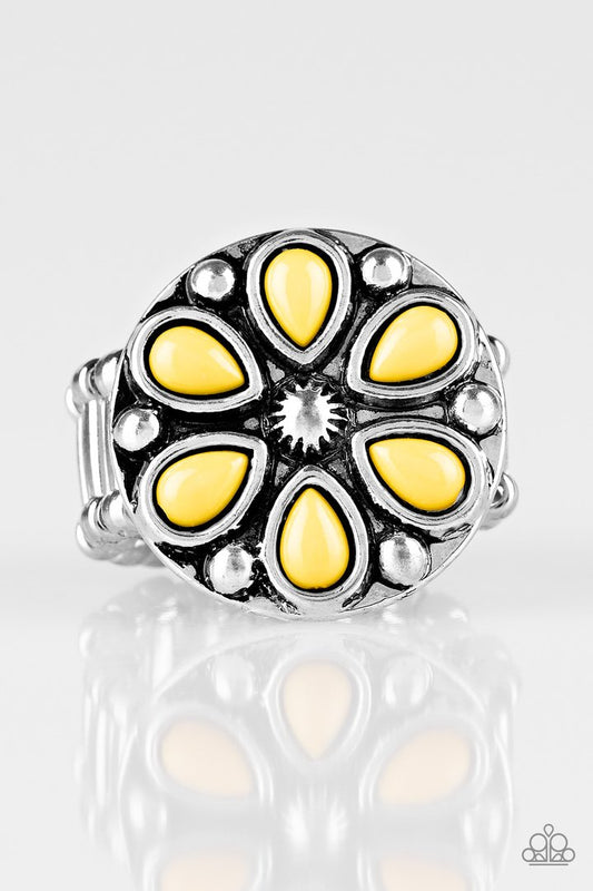 Color Me Calla Lily (Yellow Ring) by Paparazzi Accessories