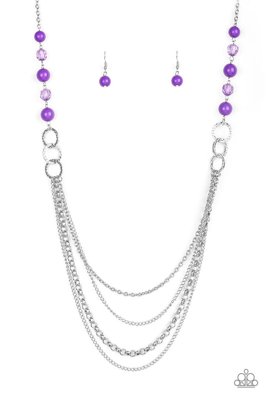 Vividly Vivid (Purple Necklace) by Paparazzi Accessories