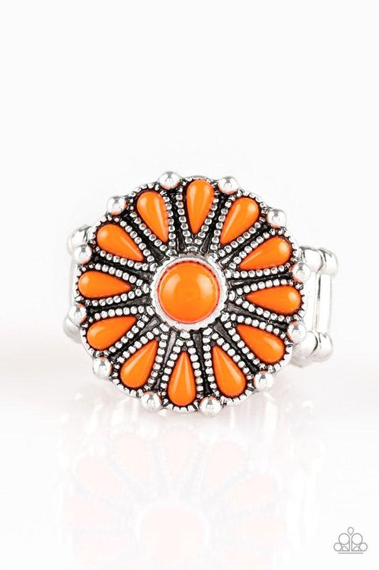Poppy Pop-tastic (Orange Ring) by Paparazzi Accessories