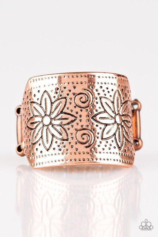 Wild Meadows (Copper Ring) by Paparazzi Accessories