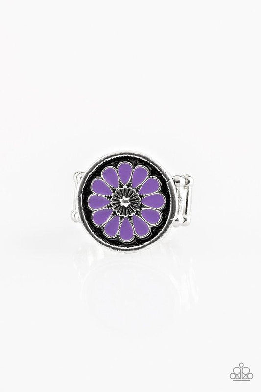 Garden View (Purple Ring) by Paparazzi Accessories