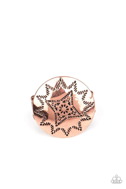 Rural Radius (Copper Ring) by Paparazzi Accessories