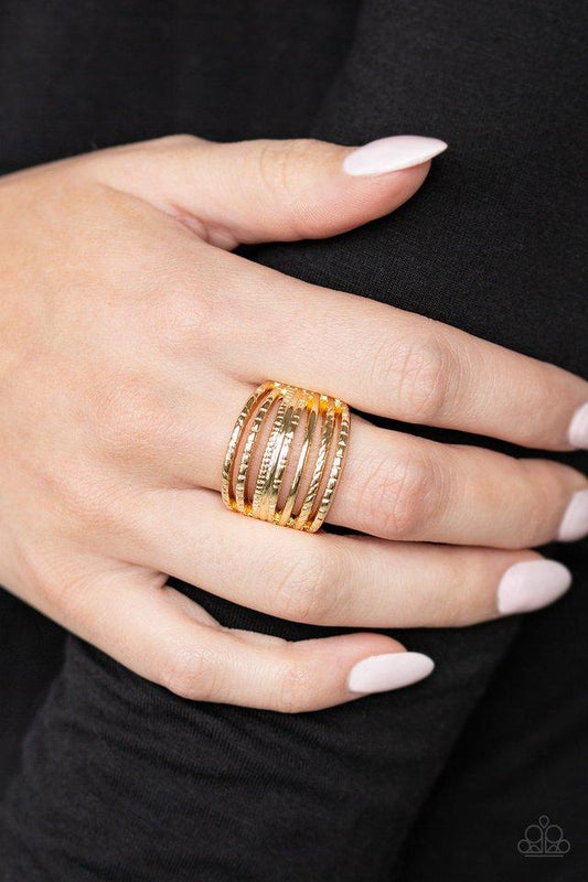 Basic Maverick (Gold Ring) by Paparazzi Accessories
