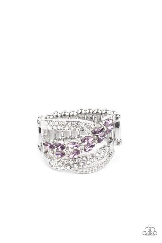 Emulating Elegance (Purple Ring) by Paparazzi Accessories