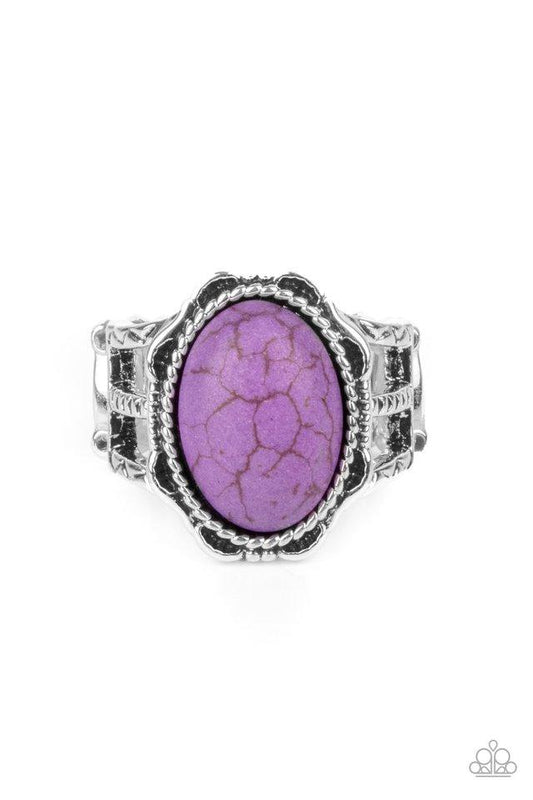 Flowering Dunes (Purple Ring) by Paparazzi Accessories