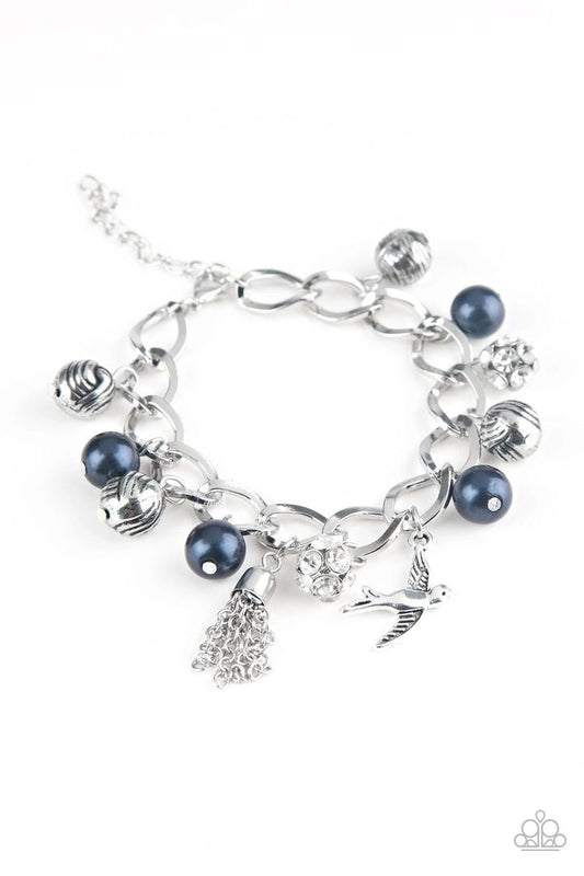 Lady Love Dove (Blue Bracelet) by Paparazzi Accessories