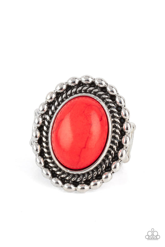 Sedona Soul (Red Ring) by Paparazzi Accessories
