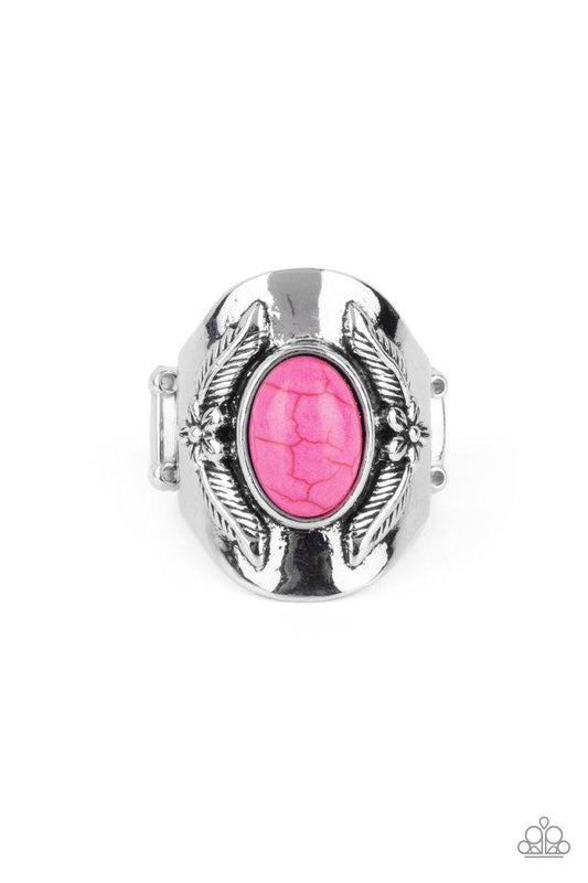 Santa Fe Sanctuary (Pink Ring) by Paparazzi Accessories