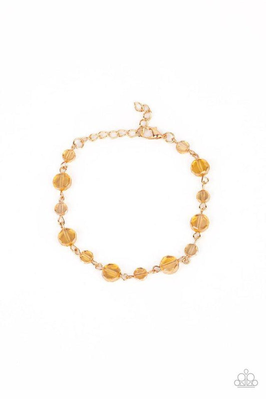 Colorfully Cosmic (Gold Bracelet) by Paparazzi Accessories
