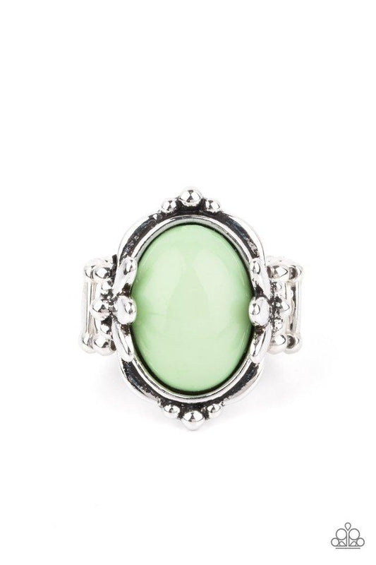 Springtime Splendor (Green Ring) by Paparazzi Accessories