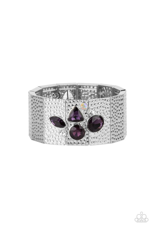 Flickering Fortune (Purple Bracelet) by Paparazzi Accessories