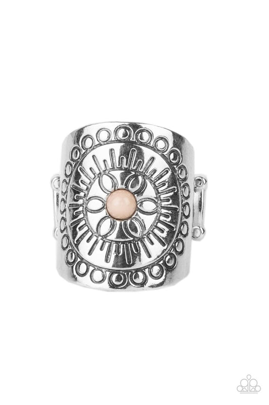 Radiating Whimsy (Brown Ring) by Paparazzi Accessories