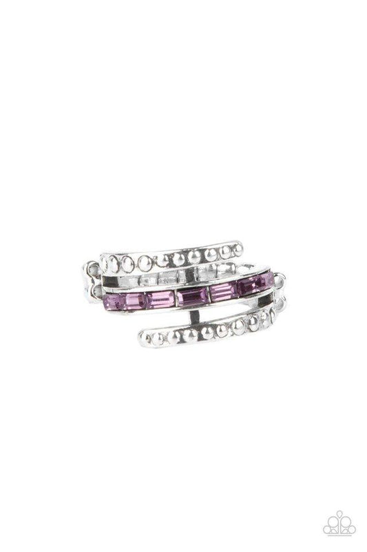 More To Go Around (Purple Ring) by Paparazzi Accessories